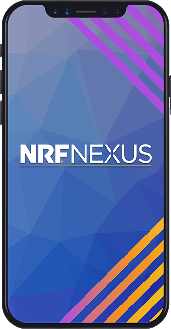 NRF 2024 mobile app screen